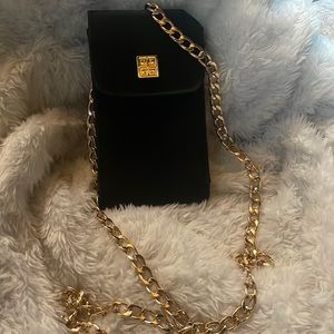 Givenchy Vintage Black nylon cigarette /small-medium size pouch bag. Brand new!!